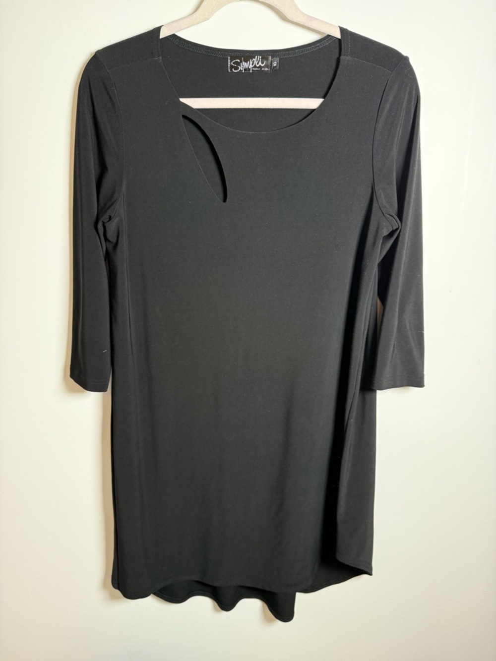SYMPLI | Peekaboo Cutout Tunic
